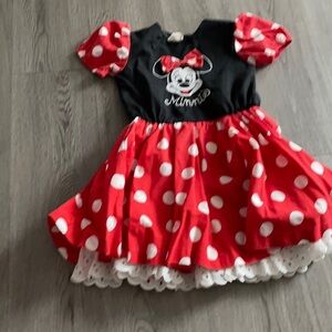 Vintage Minnie Mouse dress size 6.